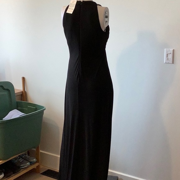 COPY - Black Evening Dress, size 14. - FTTS J. Michaels, Vintage - Picture 7 of 11